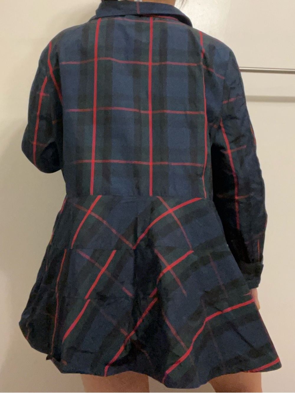 A26 Tuckernuck Pomander Place Fraser Plaid Ashlen Blouse - Picture 7 of 10